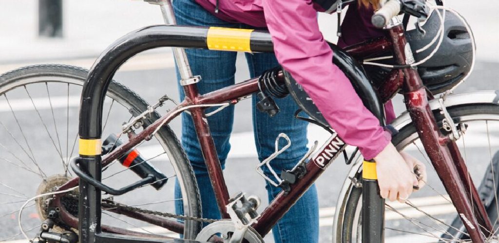 how to cut a bike lock