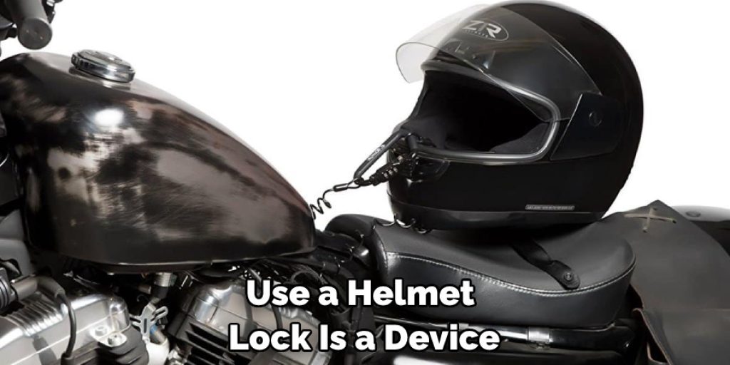 Use a Regular Bicycle Cable Lock