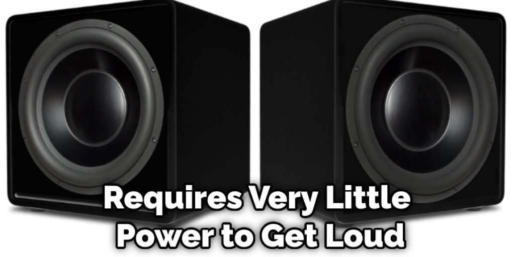 Requires Very Little Power to Get Loud