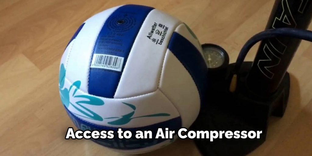 Access to an Air Compressor