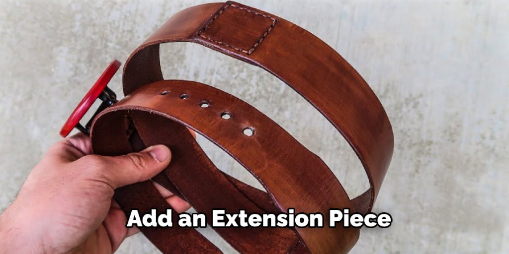 Add an Extension Piece