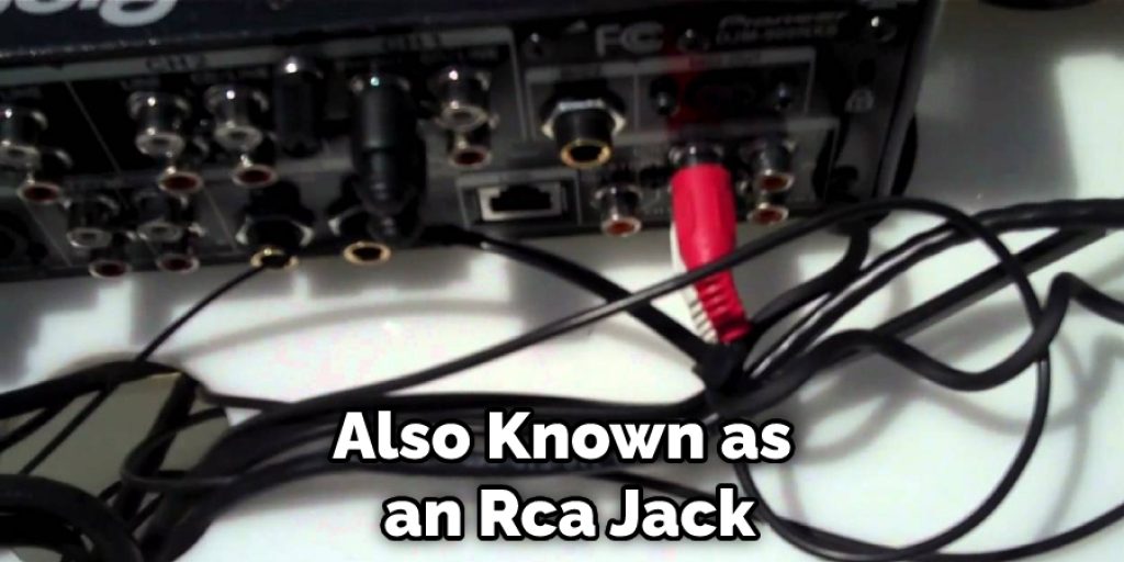 Also Known as an Rca Jack