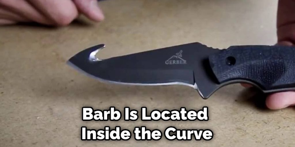 Barb Is Located Inside the Curve
