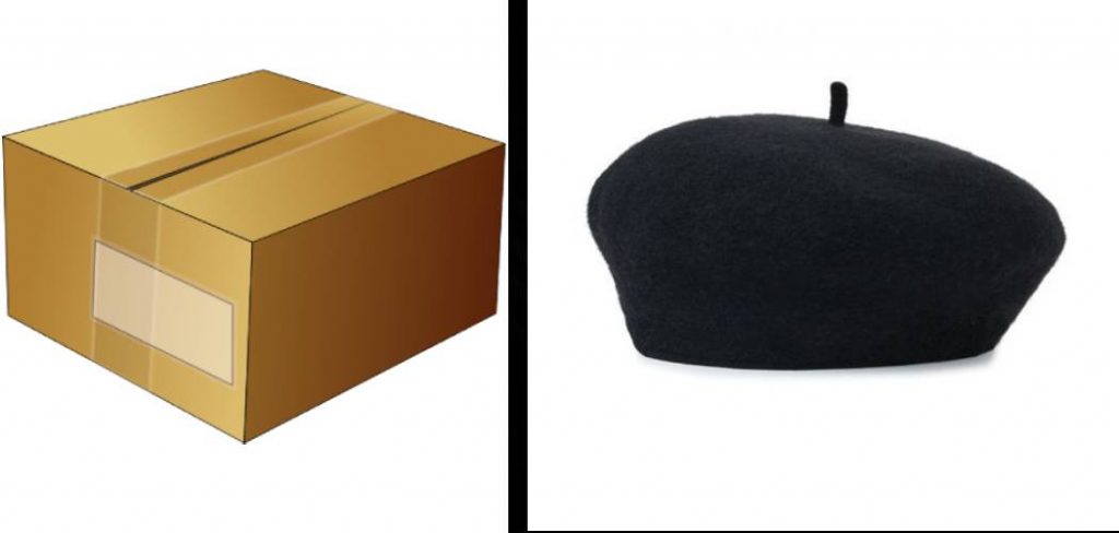 How to Cut the Cardboard in a Beret