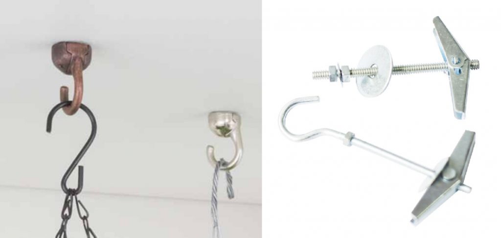 How to Remove Toggle Hook From Ceiling