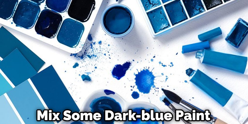 Mix Some Dark-blue Paint