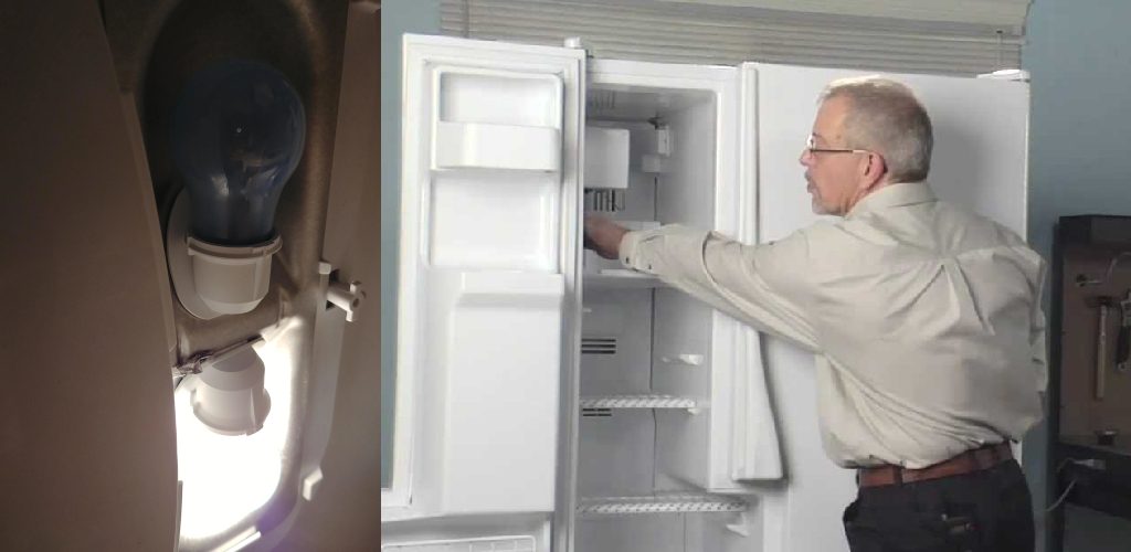How to Change Light Bulb in Amana Refrigerator