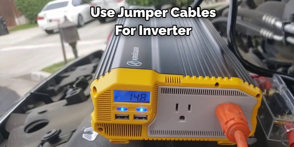 Use Jumper Cables For Inverter