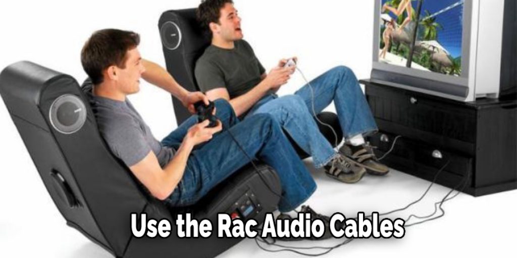 Use the Rac Audio Cables