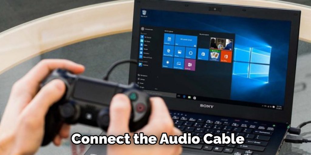 Connect the Audio Cable