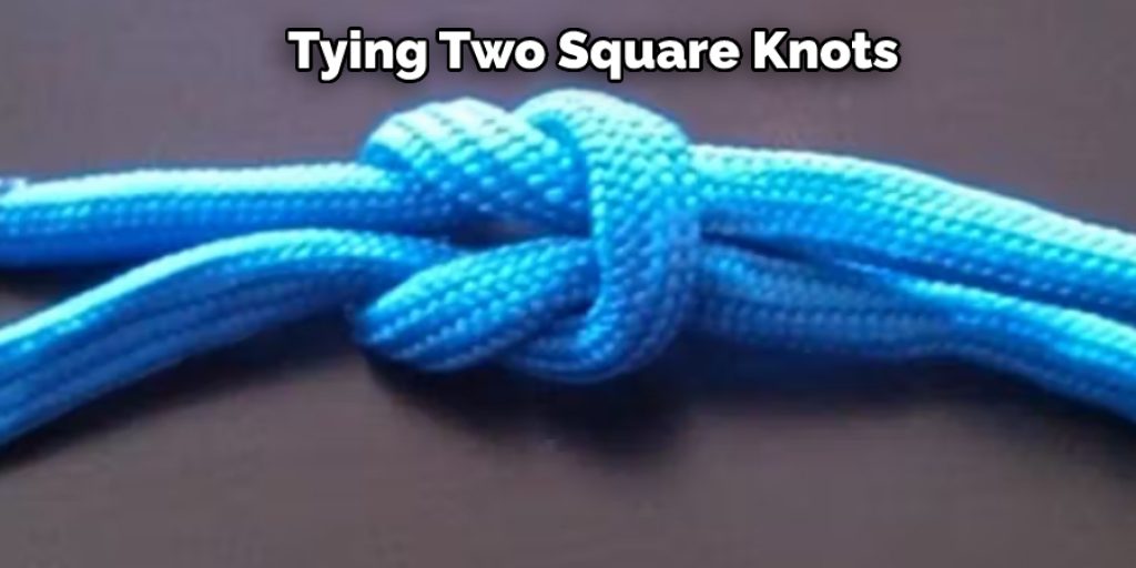 Tying Two Square Knots