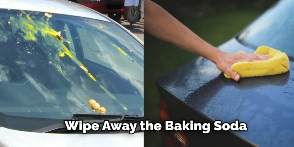 Wipe Away the Baking Soda