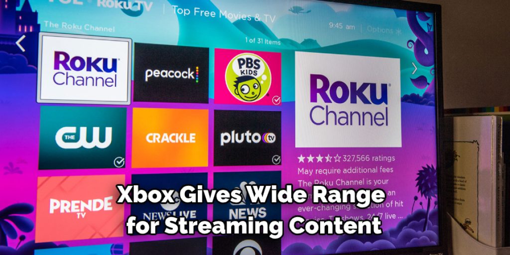 Xbox Gives Wide Range for Streaming Content