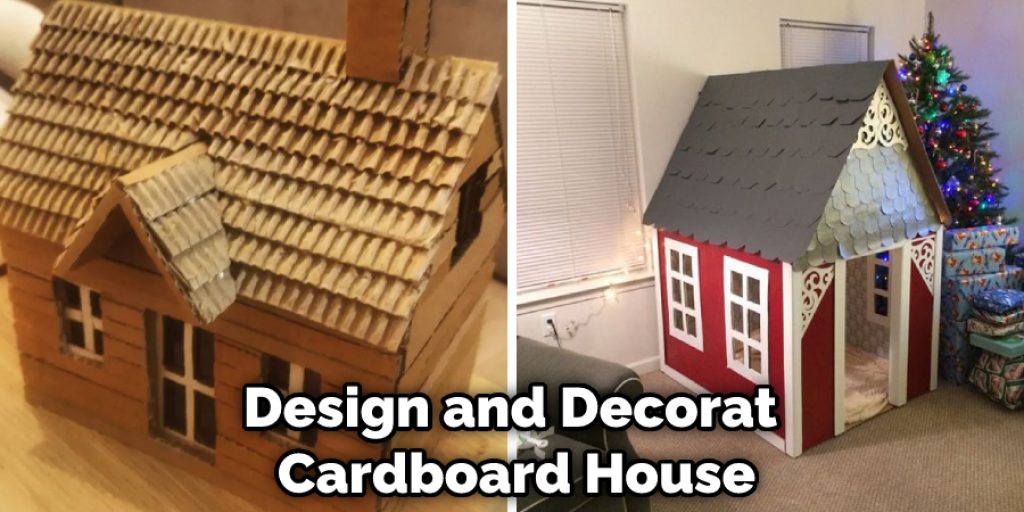 Design and Decorat Cardboard House