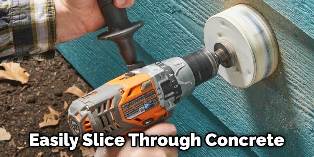 Easily Slice Through Concrete