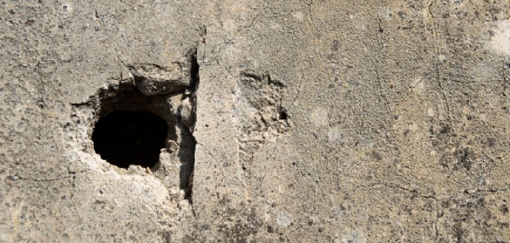 How to Make a Hole in Concrete Wall Without a Drill