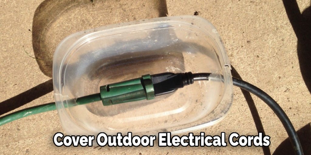 Cover Outdoor Electrical Cords