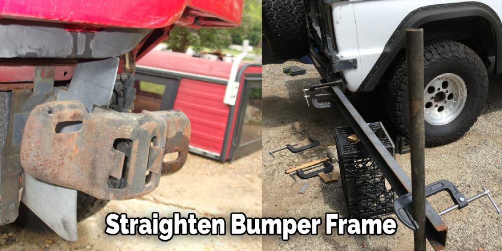 Straighten Bumper Frame