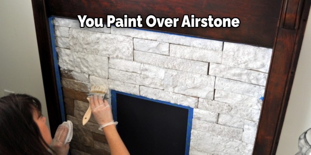 You Paint Over Airstone