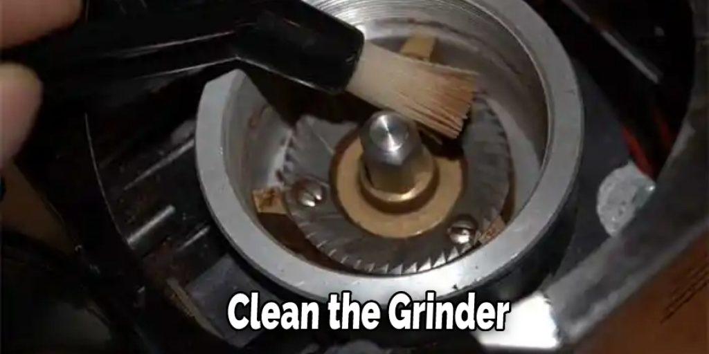 Clean the Grinder