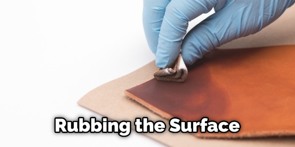 Rubbing the Surface