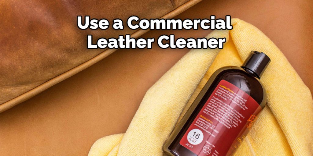 Use a Commercial Leather Cleaner