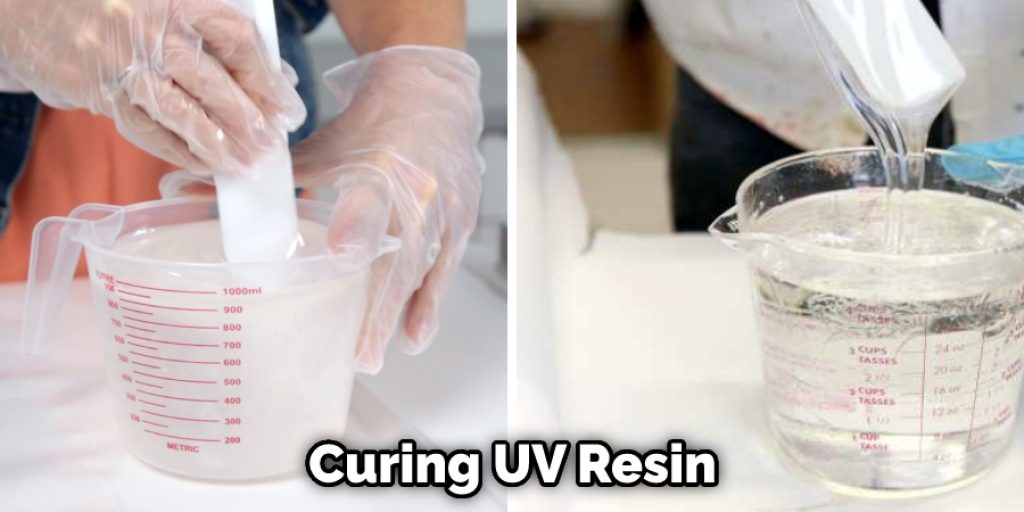 Curing UV Resin
