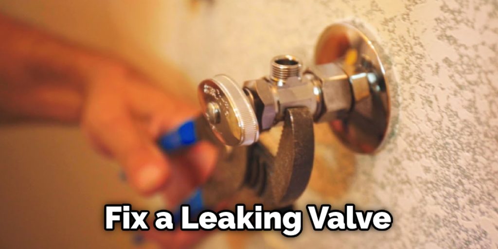 Fix a Leaking Valve