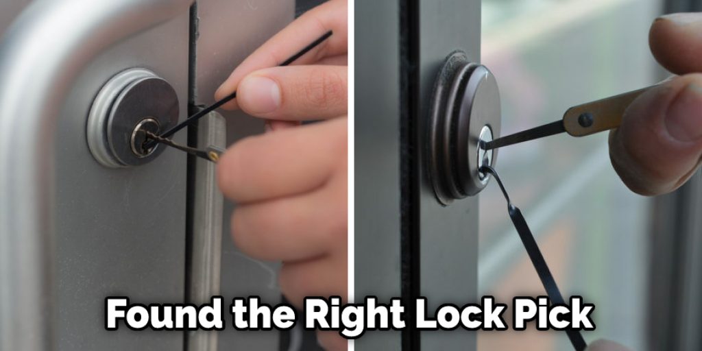 Found the Right Lock Pick