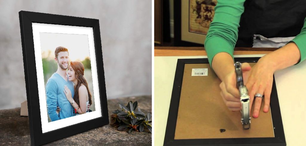 How to Open Tabletop Photo Frame