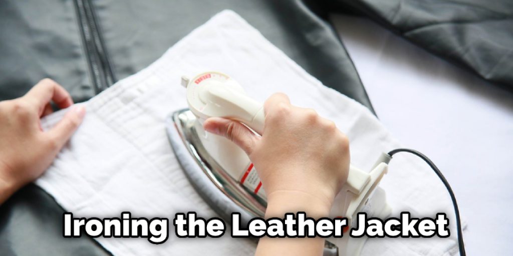Ironing Your Leather Jacket