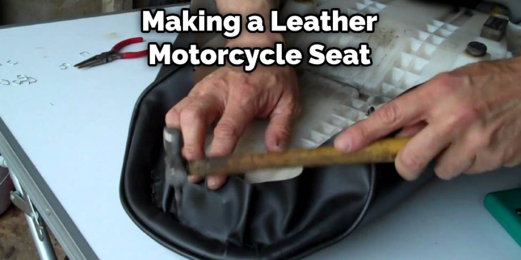 Making a Leather Motorcycle Seat