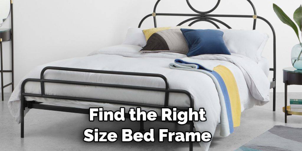 Find the Right  Size Bed Frame 