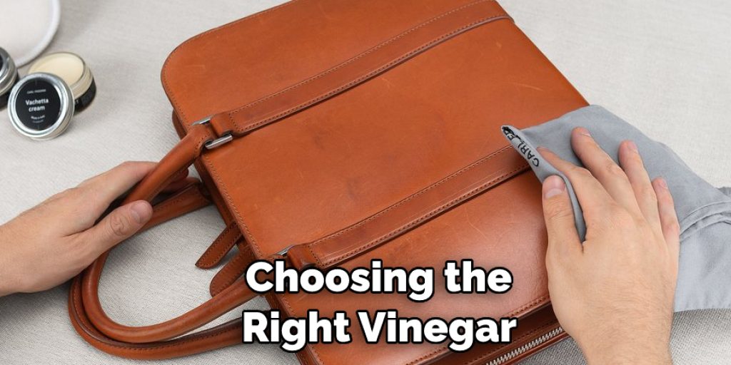 Choosing the Right Vinegar 
