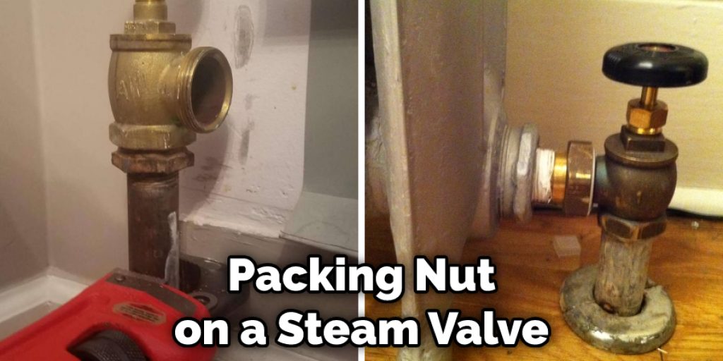 Packing Nut on a Steam Valve