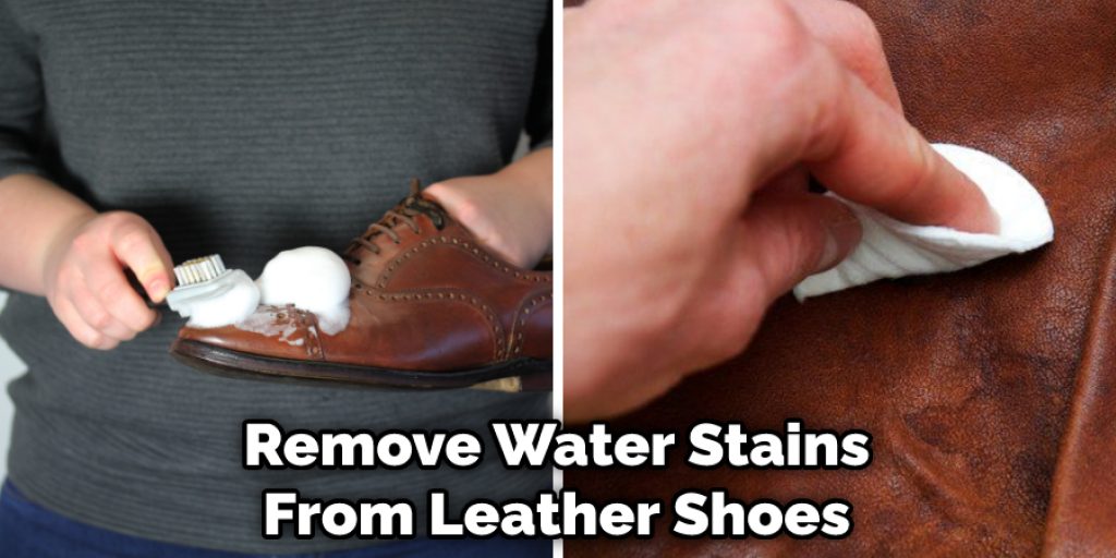 Remove Water Stains From Leather Shoes