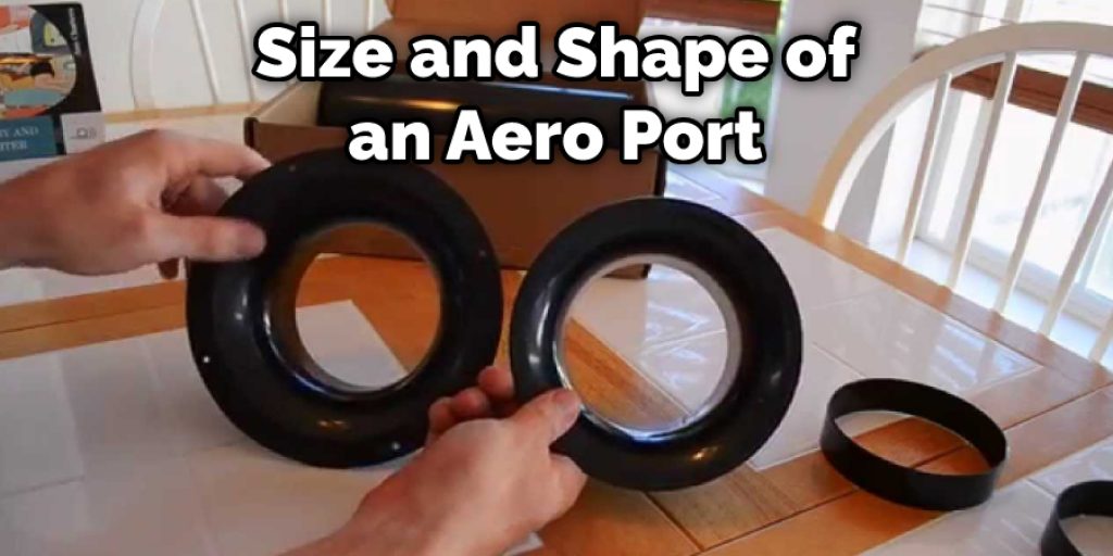 Size and Shape of an Aero Port