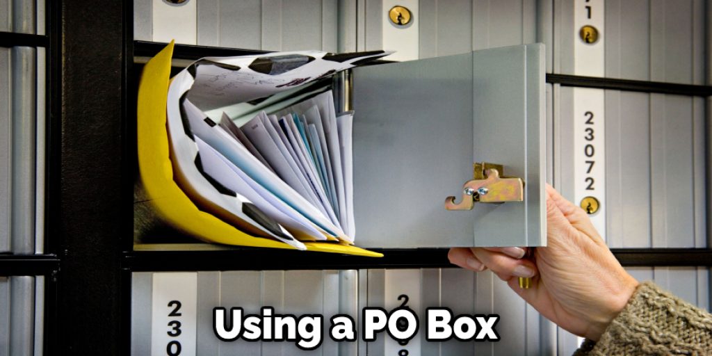 Using a PO Box