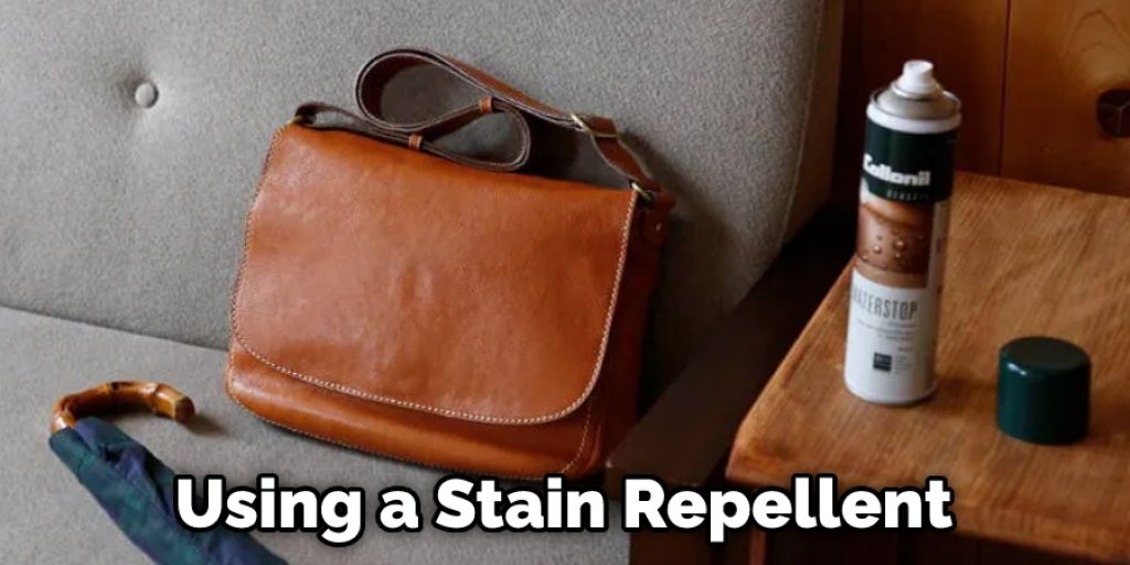 Using a Stain Repellent