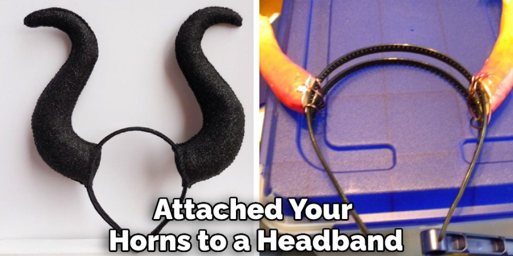Attached Your Horns to a Headband