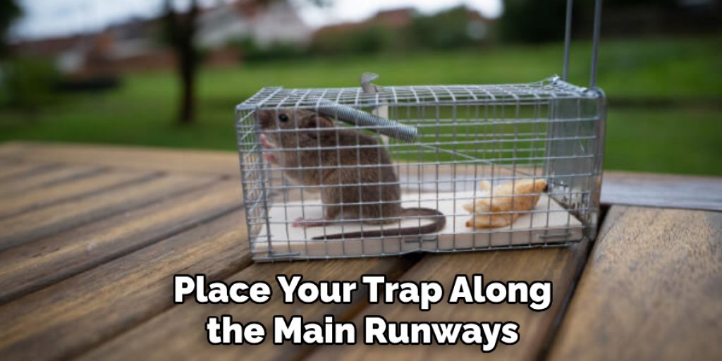 Place Your Trap Along the Main Runways