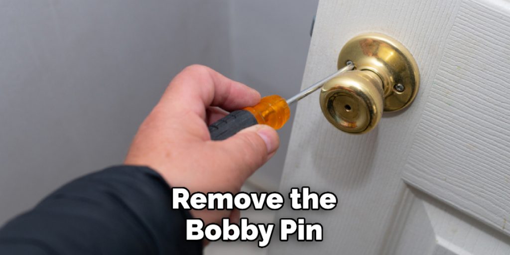 Remove the Bobby Pin