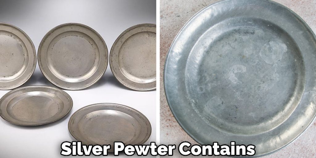 Silver Pewter Contains