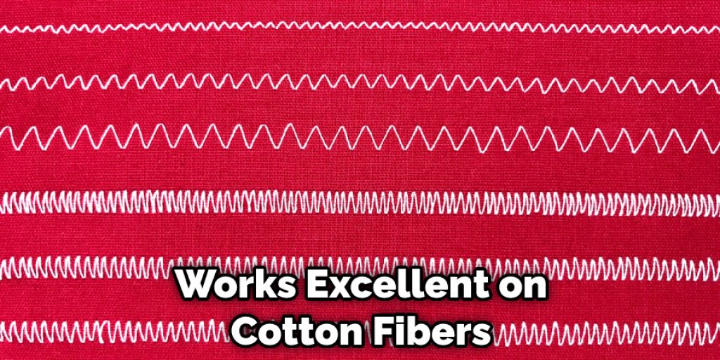Works Excellent on Cotton Fibers