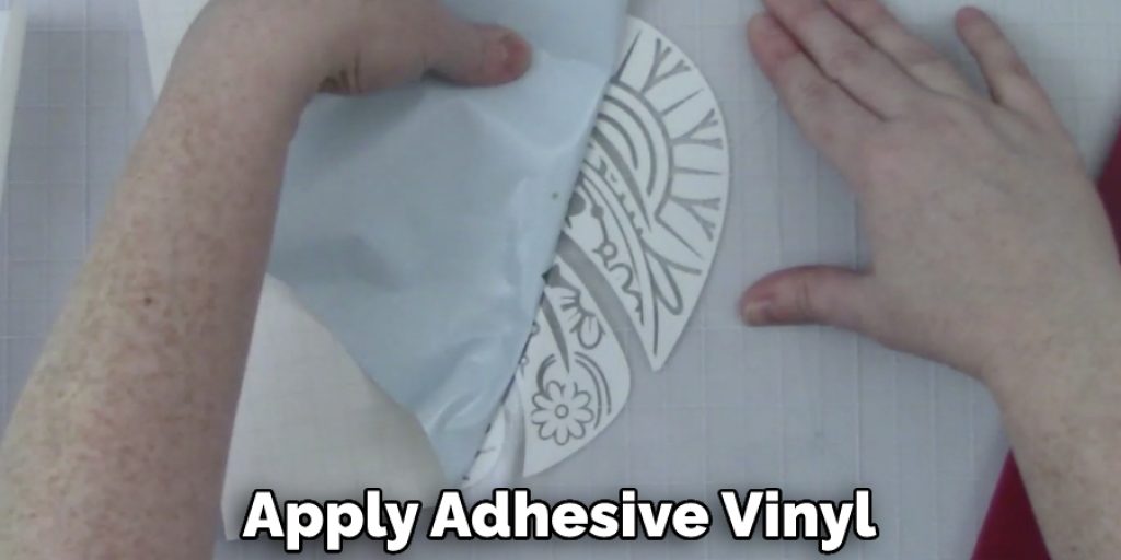 Apply Adhesive Vinyl