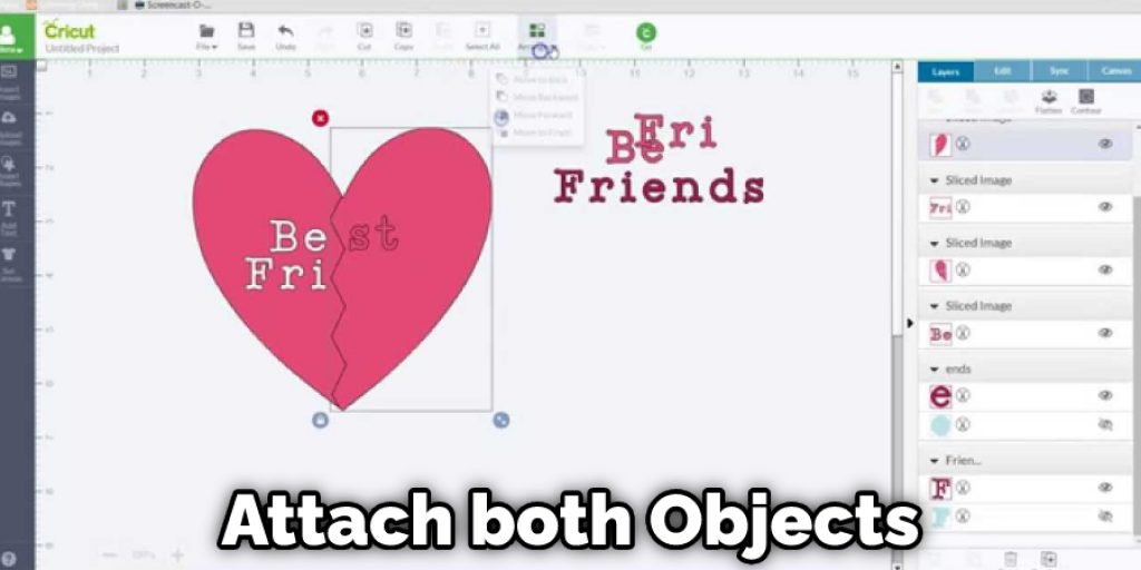 Attach both Objects