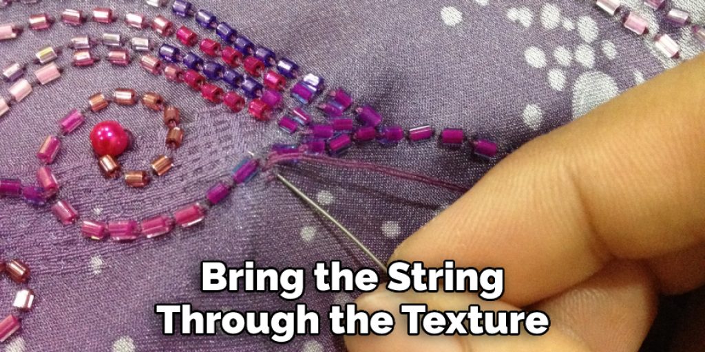 Bring the String Through the Texture