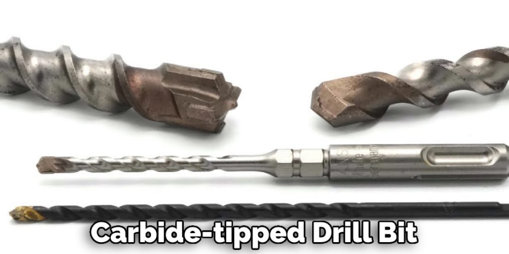 Carbide-tipped Drill Bit