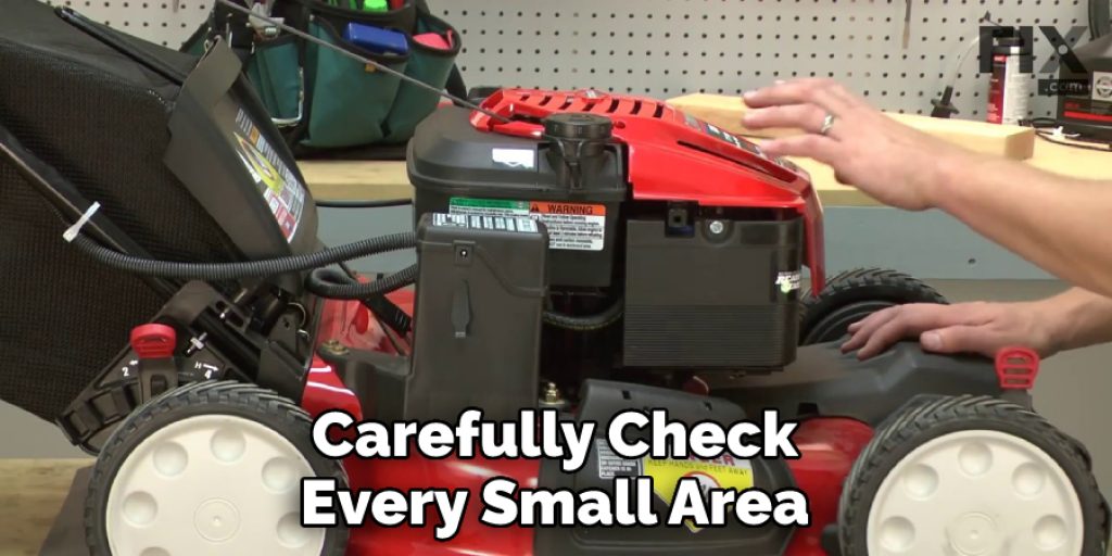 Carefully Check Every Small Area