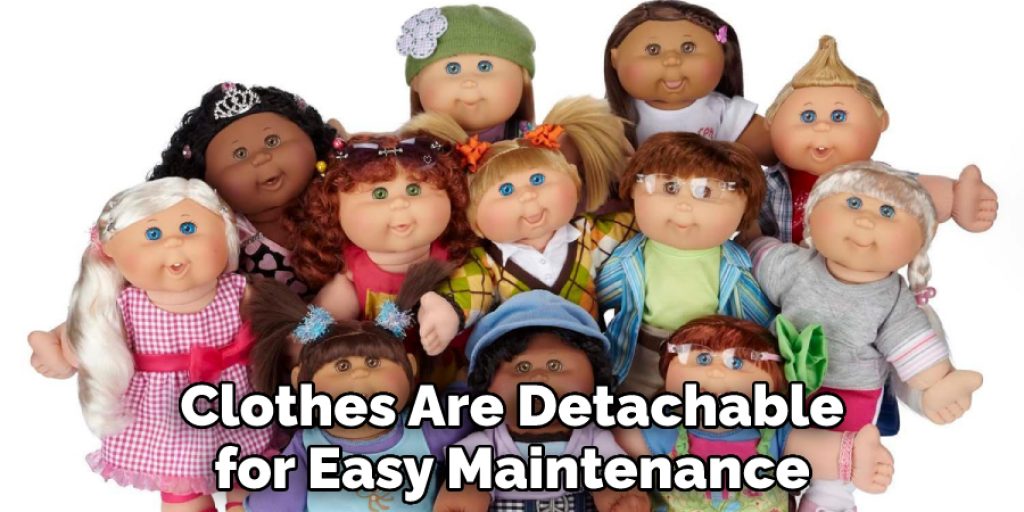 Clothes Are Detachable for Easy Maintenance